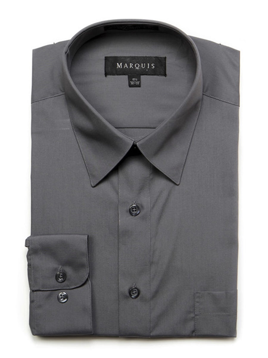 MARQUIS SHIRT BLACK GABARDINE MEN'S PIRATE SHIRT